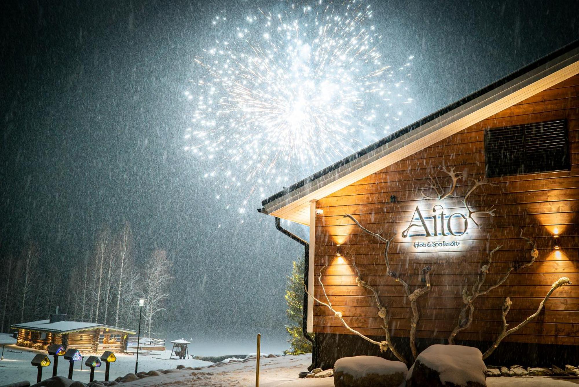 Aito Igloo & Spa Resort Rovaniemi Exteriör bild